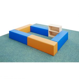 キッズコーナーセット#W600オープン棚付