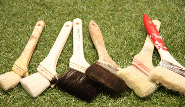 お子様が口に入れても安心な素材と塗料の画像